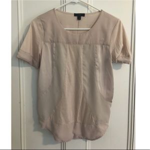 J. Crew light pink/blush tee